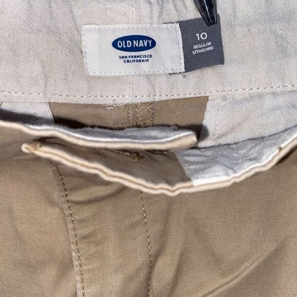 Old Navy Tan Chino Shorts Size 10 - Picture 4 of 4